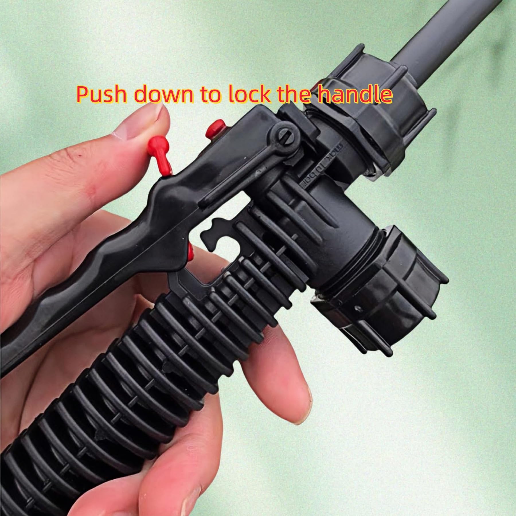 WHZAZGW durable plastic handle, long-lasting compatibility with garden sprayers.