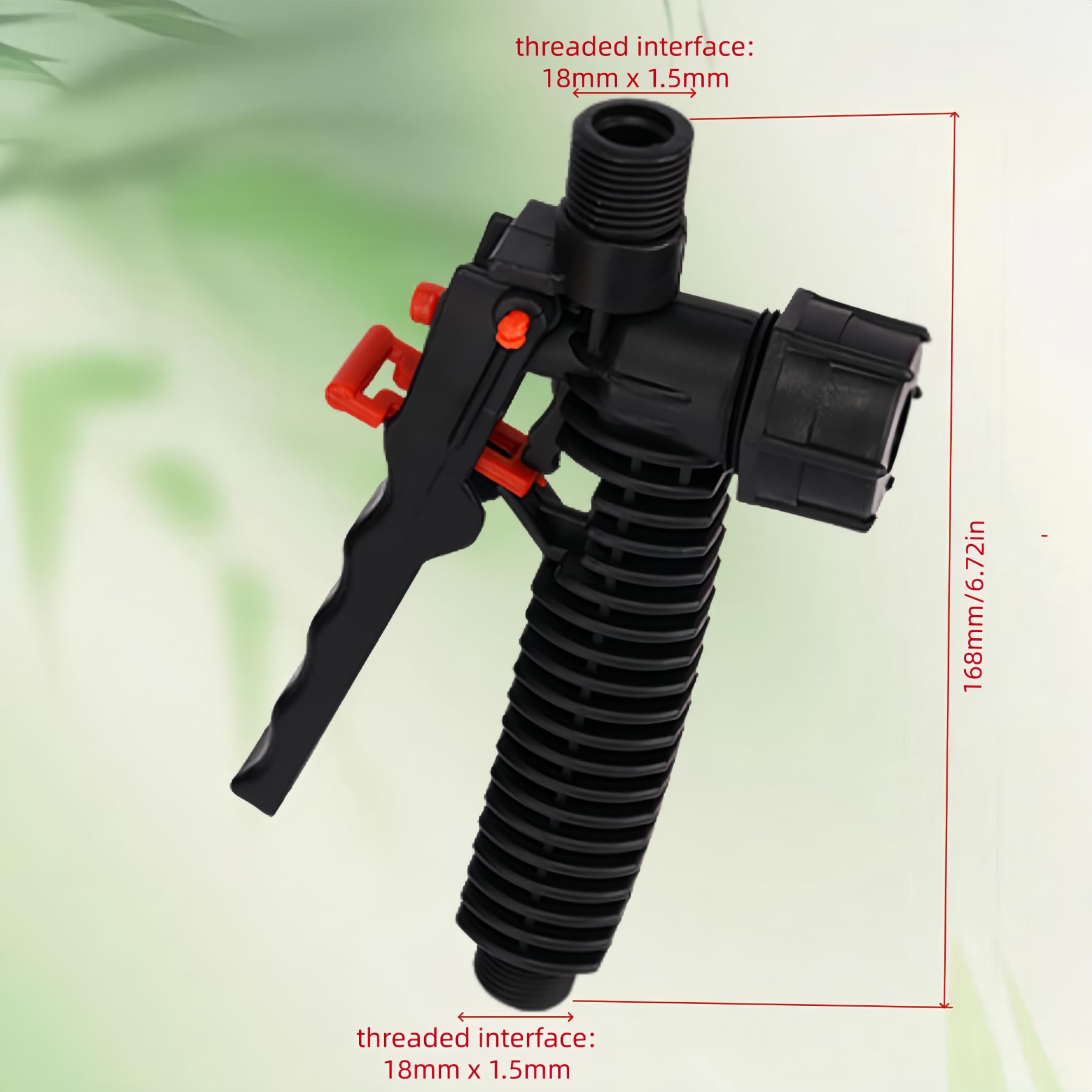 WHZAZGW replacement handle for sprayer wand, improves grip and control during spraying.