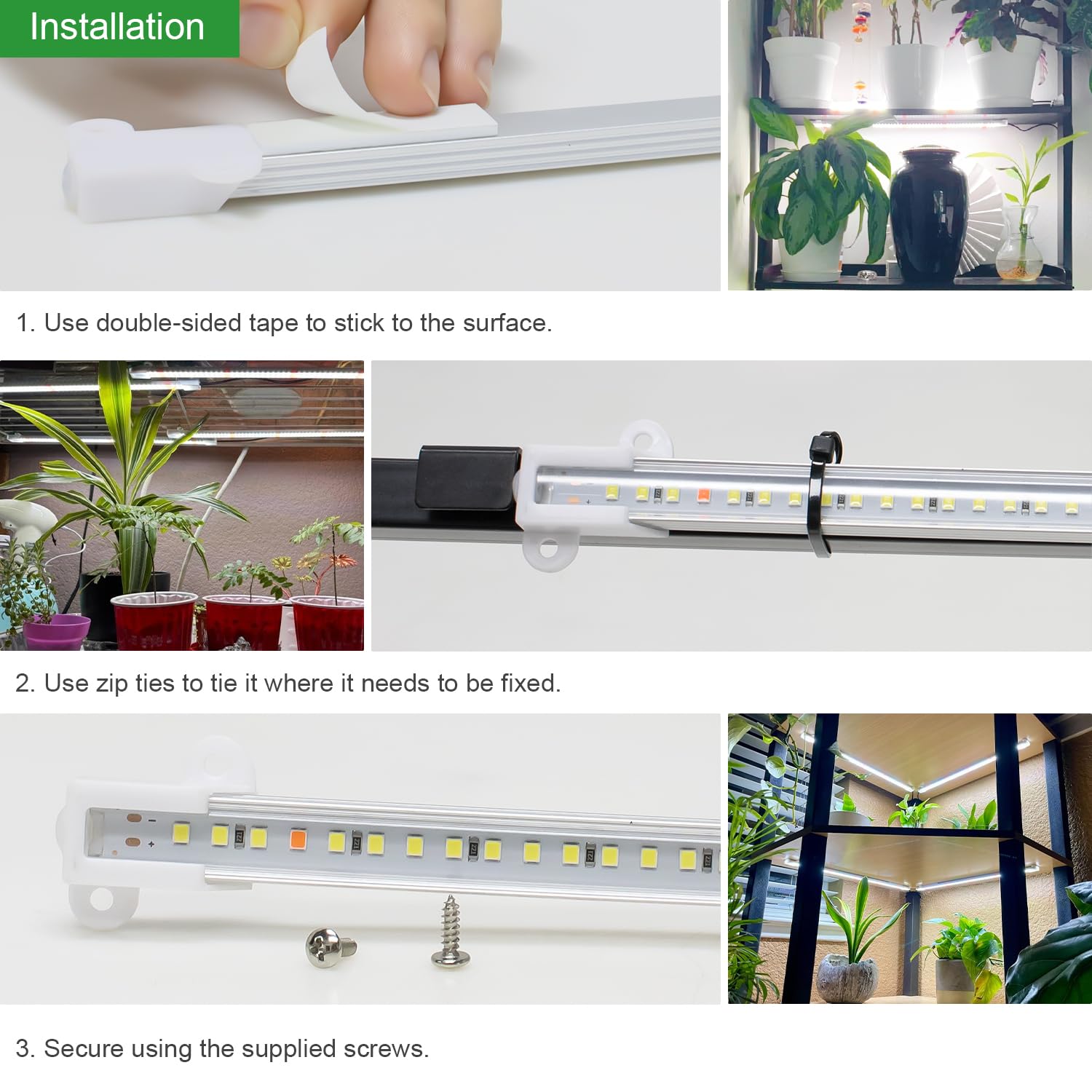 Wiaxulay indoor grow light ideal for seed starting and hydroponics