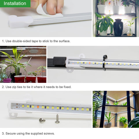 Wiaxulay indoor grow light ideal for seed starting and hydroponics