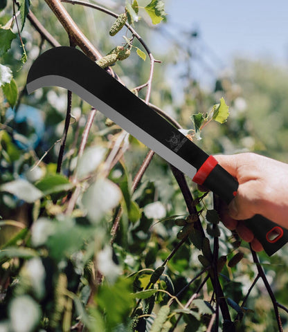 WICING Machete compact design fits easily in a pack
