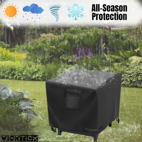 WICKTICK easy-on handles simplify placement and removal.