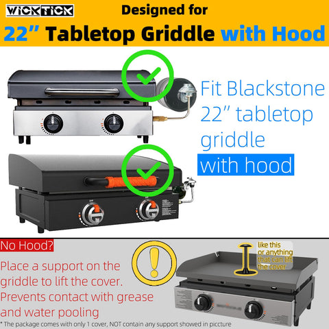 WICKTICK cover guards gas line connections against weather and debris for safer grilling.