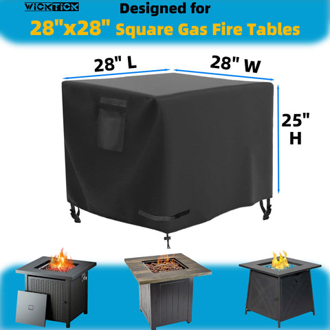 WICKTICK waterproof 600D cover guards outdoor pits from moisture