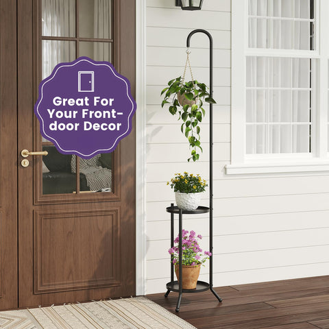 Wieghda space-saving plant display keeps greenery organized and accessible