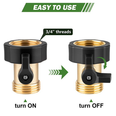 WIESVOP brass valve close-up highlights robust, leak-free design