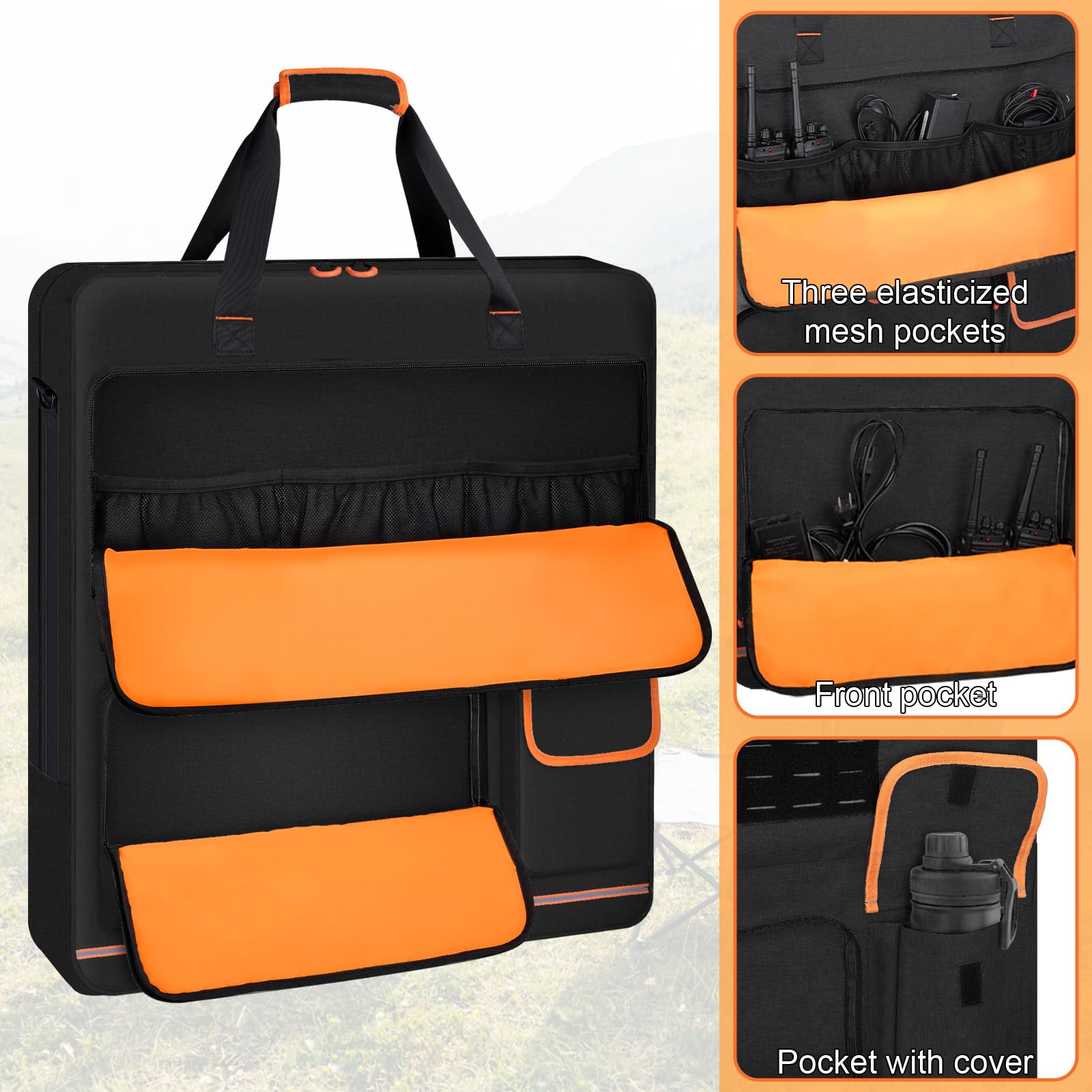Thick padded cushion protects panels from bumps and scratches.