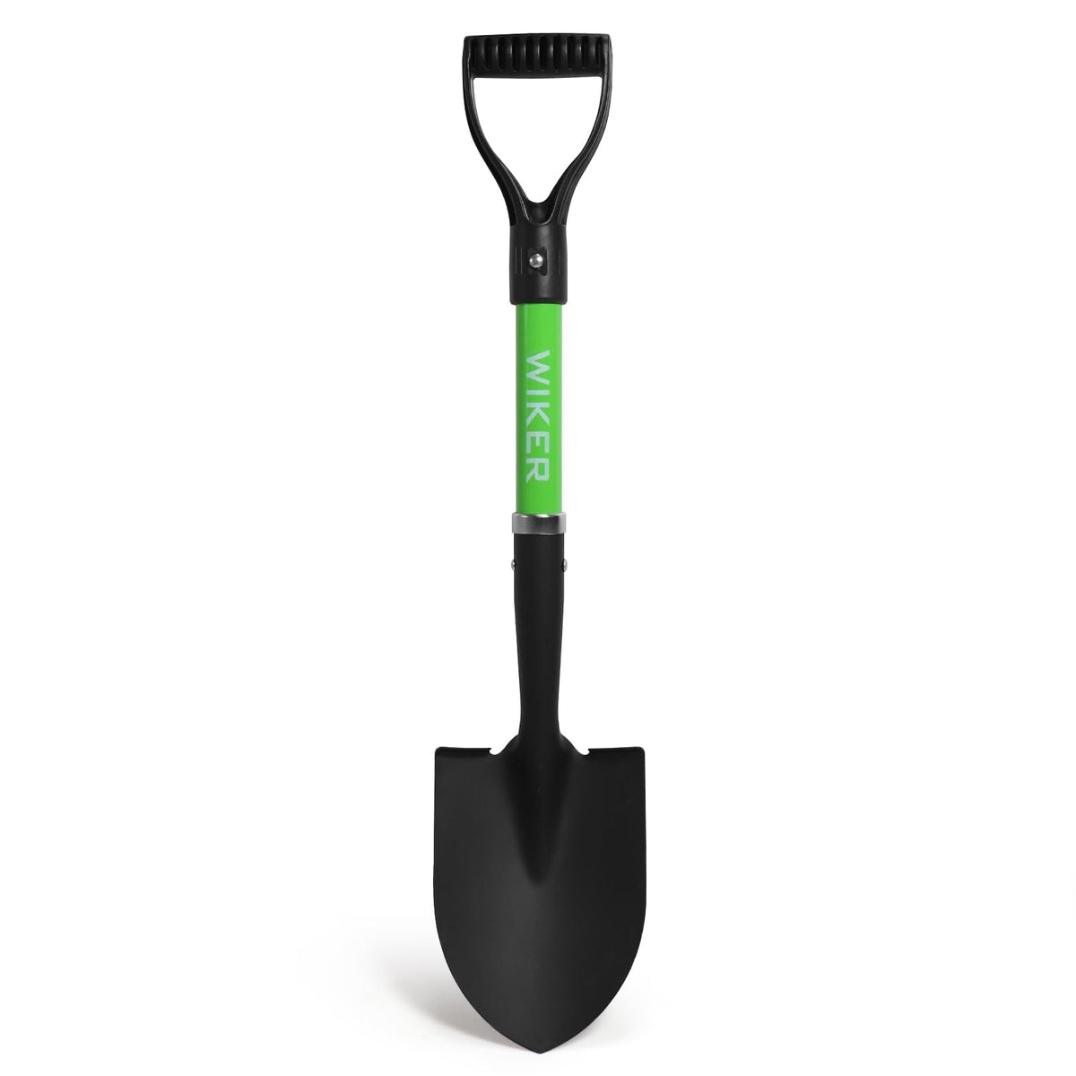 WIKER Beach Shovel green 28 inch ideal for sand and soil digging