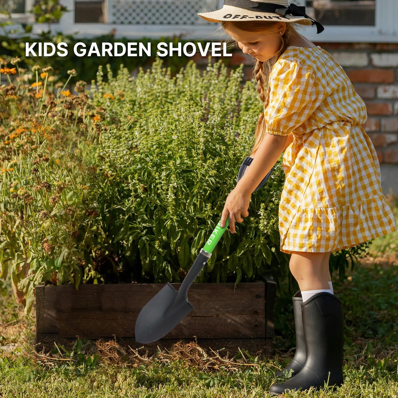 WIKER compact shovel easy to store in trunk or backpack