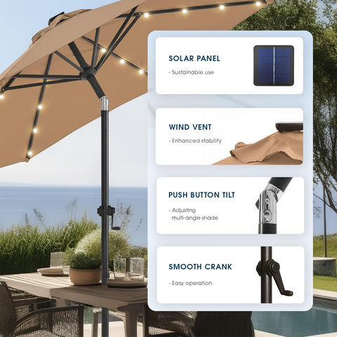 Wikiwiki wind-stability design with locking pin for secure daytime shade