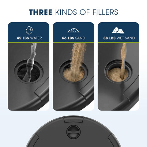 wikiwiki hdpe base durability, built to resist rain and sun for long-lasting use.