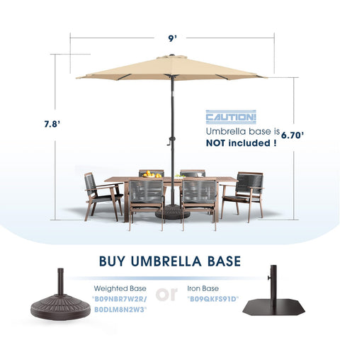 Wikiwiki waterproof canopy with powder-coated iron pole for durability and weather resistance.