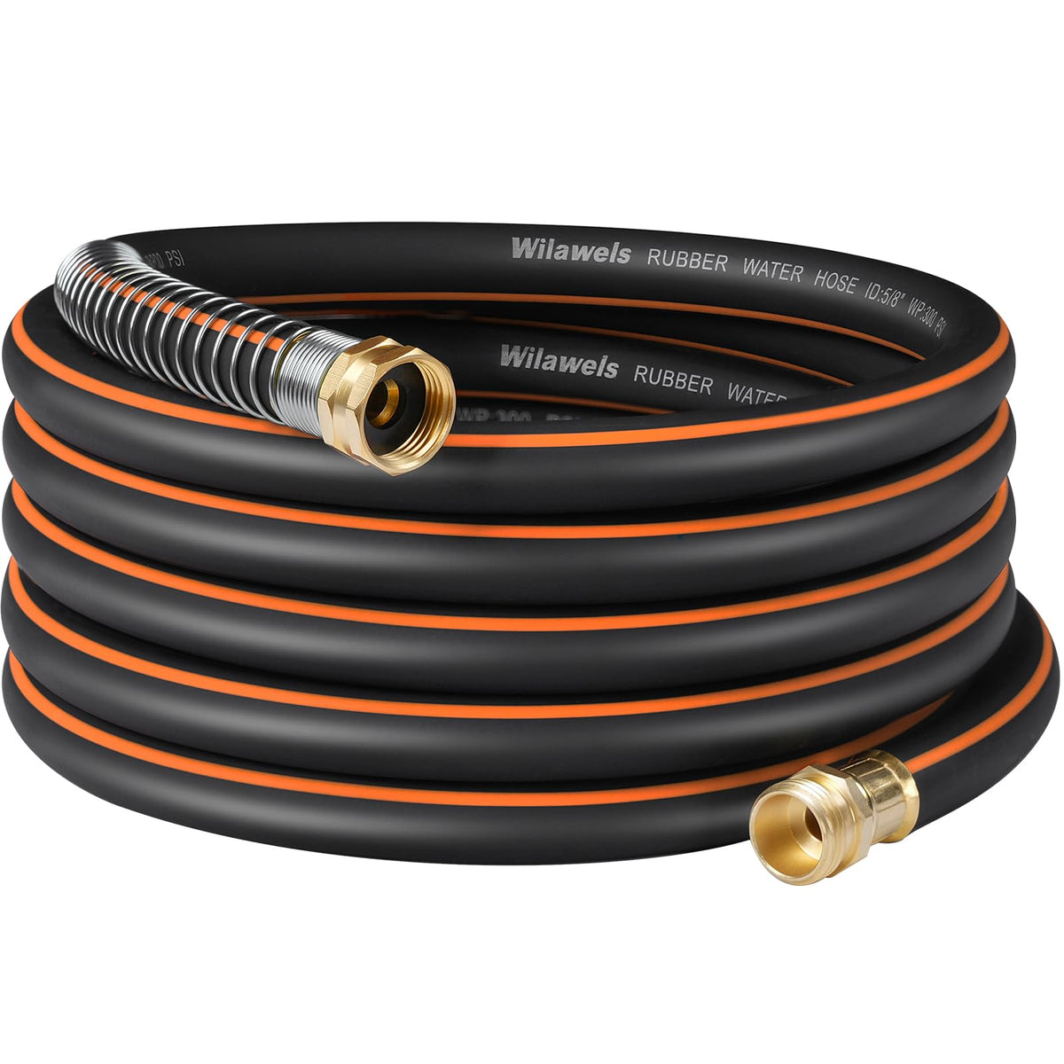 WILAWELS 30ft length hose shown for extended reach in gardens.