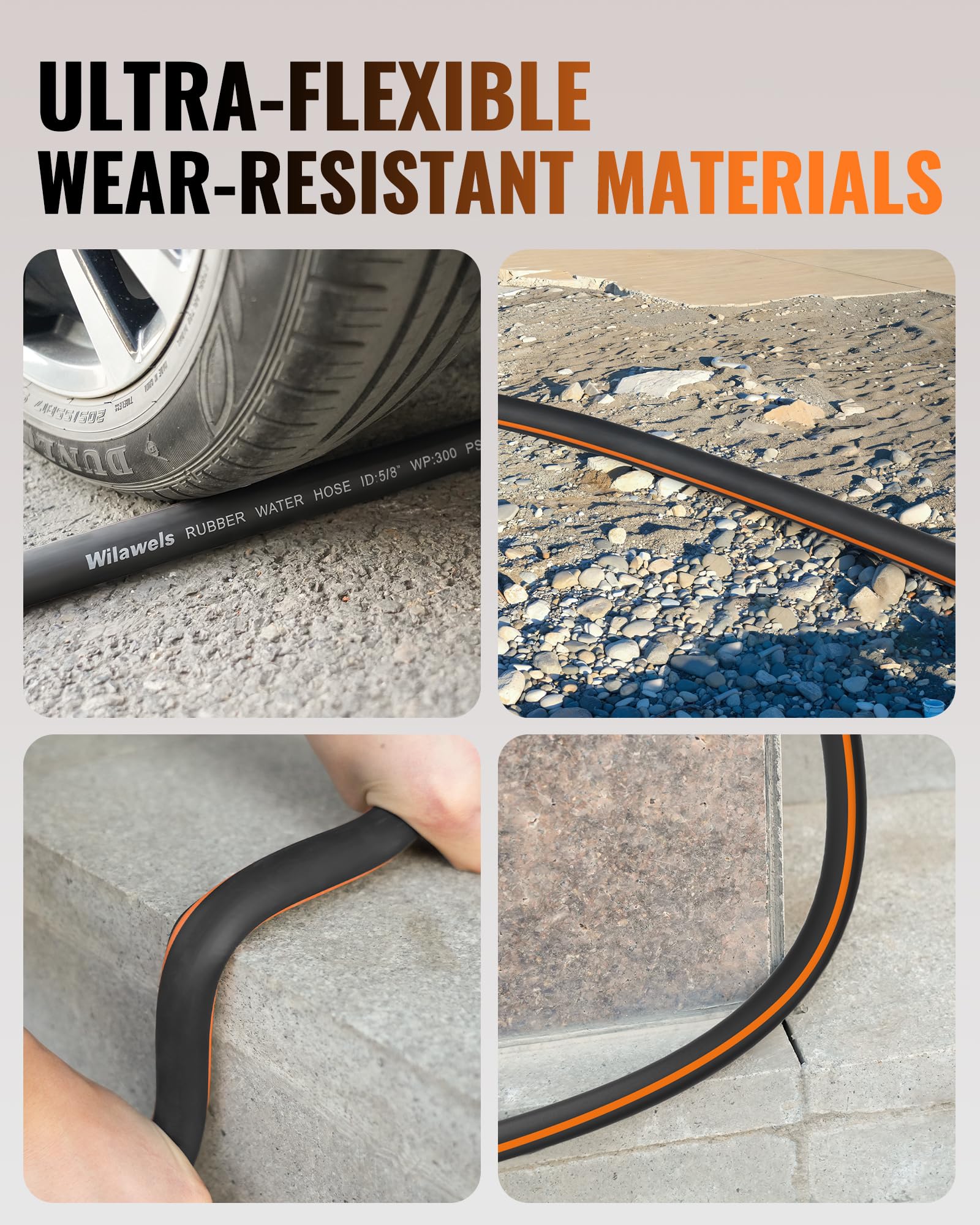 WILAWELS 360-degree rotating connector reduces twists.
