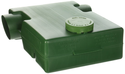 Wilco ground squirrel bait station with closed lid; secure, pet-safe placement.