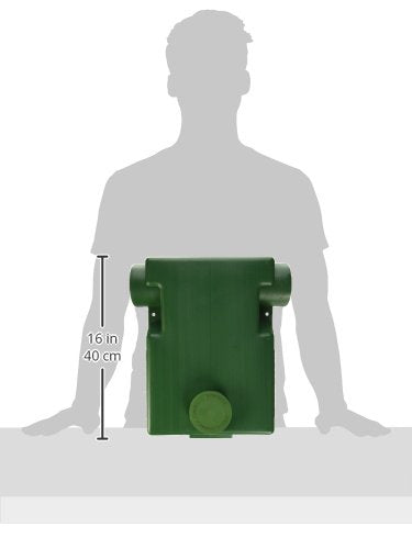 Wilco green bait station top view showing compact, easy-to-fill design.
