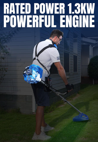 Wild Badger Power 3-in-1 tool combines trimmer, edger, cutter.