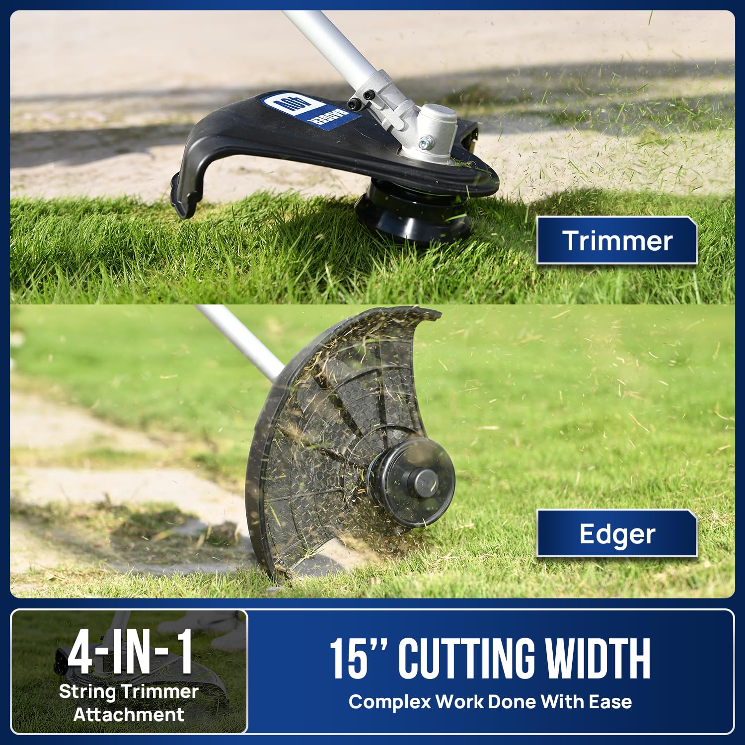 Wild Badger Power 8-inch pole saw attachment for reaching higher branches