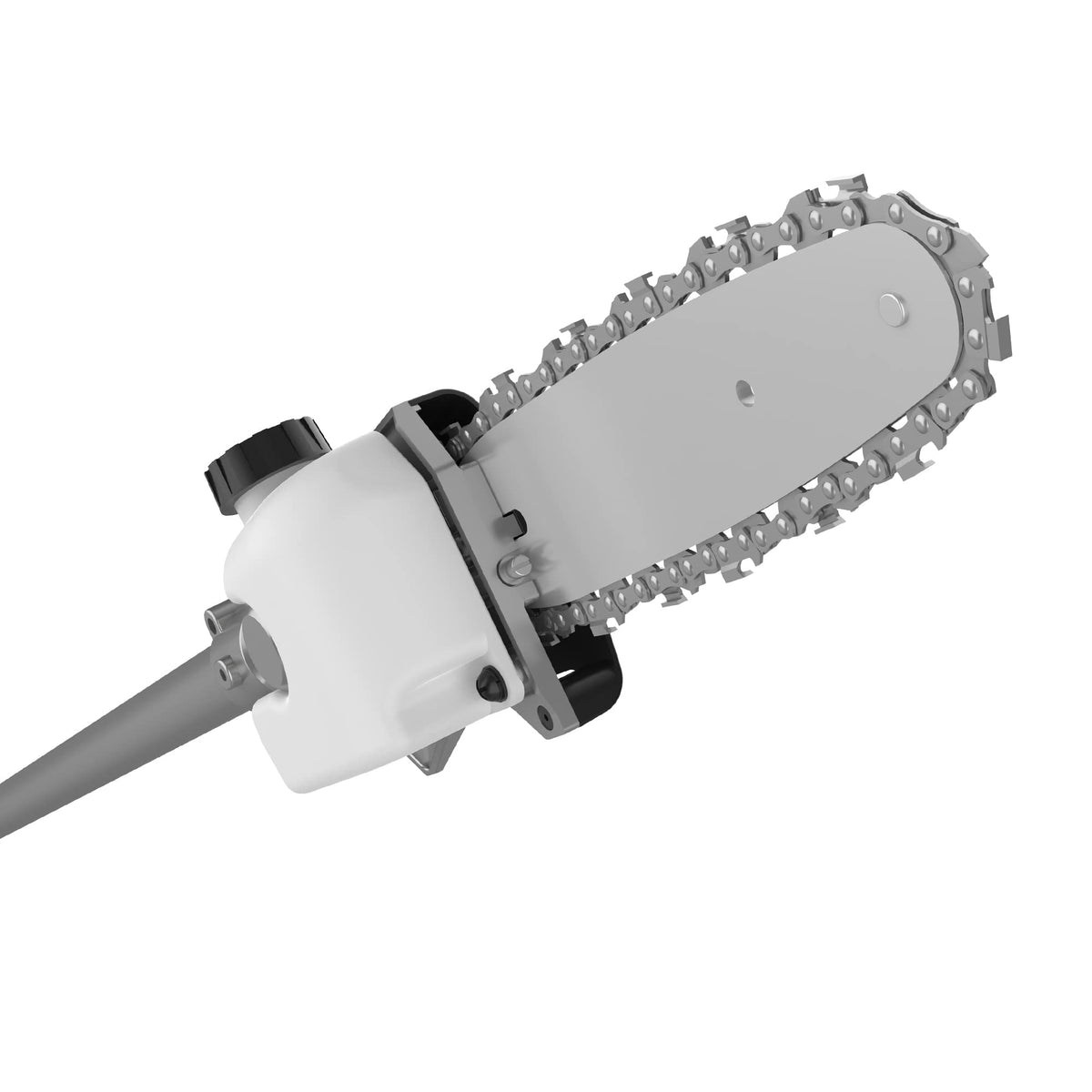 Wild Badger Power Sunseeker pole saw attachment with 10-inch bar for pruning