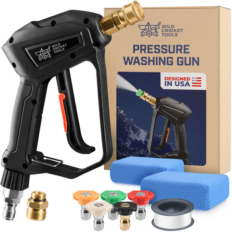Wild Cricket Tools foam cannon adapter enables easy soap application