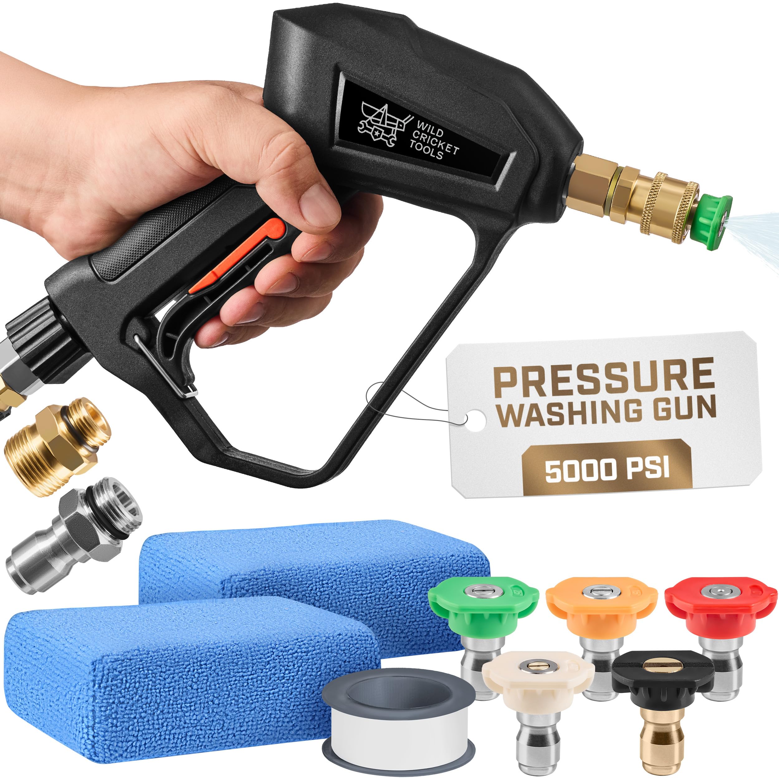 Wild Cricket Tools M22 adapter ensures secure hose connections