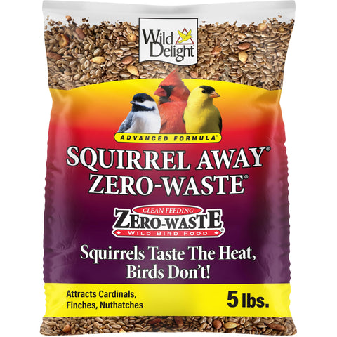 Wild Delight no corn, milo, or millet for cleaner backyard feeding