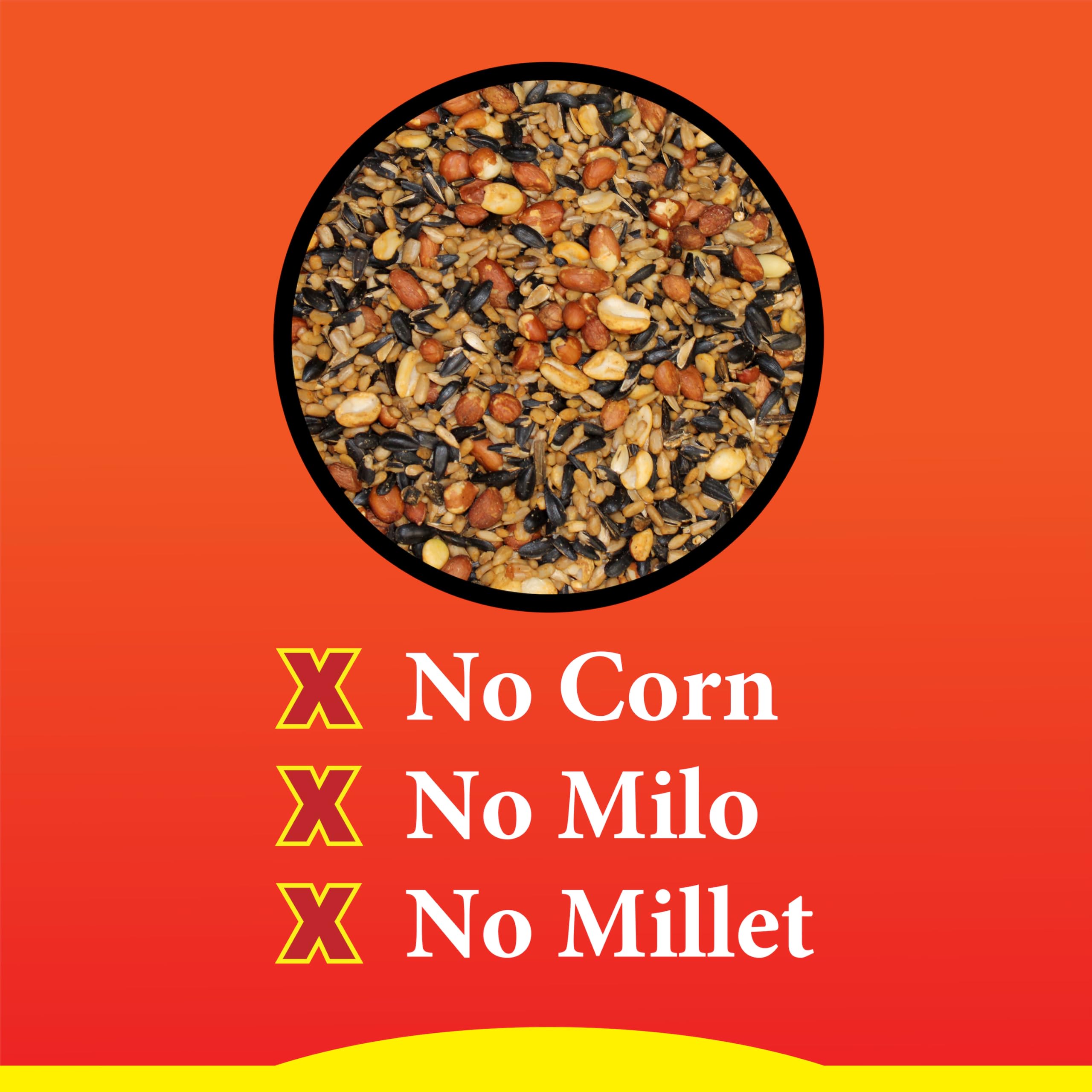 Wild Delight Sizzle N' Heat bag highlighting USA-made quality for outdoor feeding.