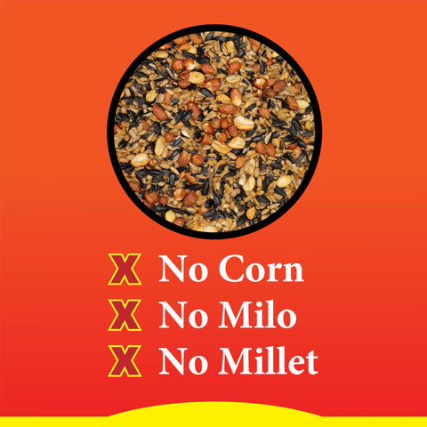 Wild Delight Sizzle N' Heat bag highlighting USA-made quality for outdoor feeding.