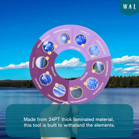 Wild Life Cloud Investigator back view highlights compact size and portability.