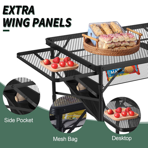 WildFinder detachable mesh layer and side pocket keep essentials organized