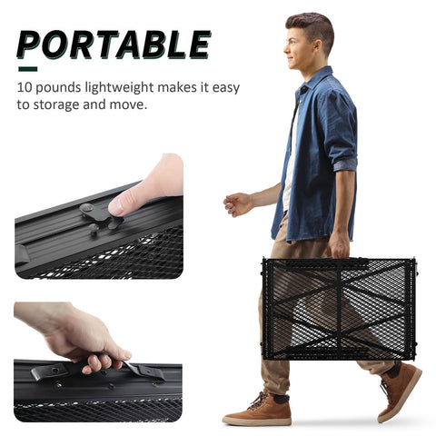 WildFinder detachable mesh layer with side pocket stores tools and essentials.