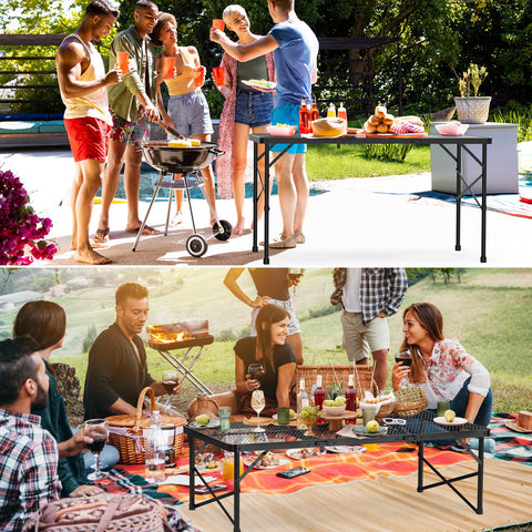 WildFinder waterproof and fireproof table keeps surfaces safe near water and grills.