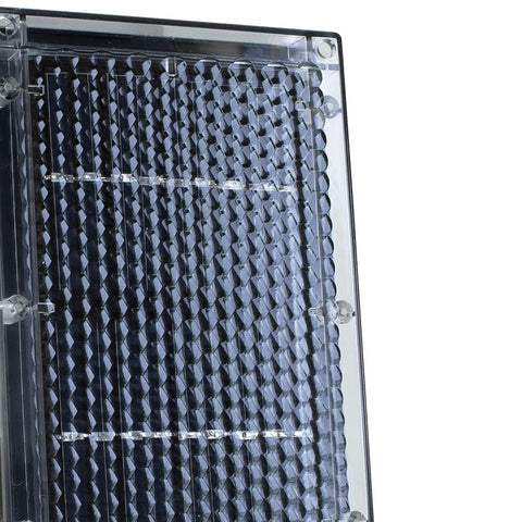 Edrenaline solar panel at adjustable angle to maximize sun capture