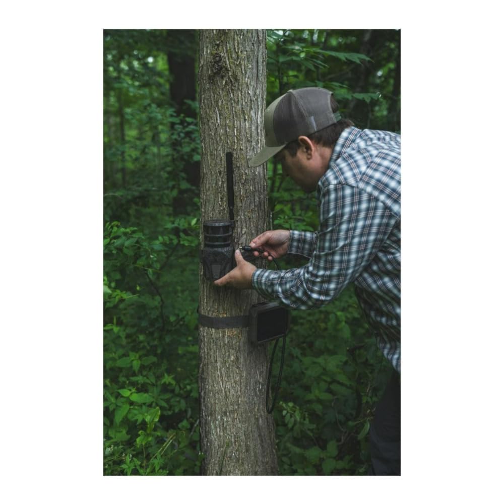 Wildgame Innovations Sol-Pak mounting hardware ensures quick, secure installation.