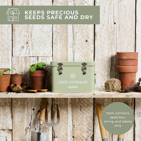 WILDGOOSE garden tin with side handles for effortless transport.
