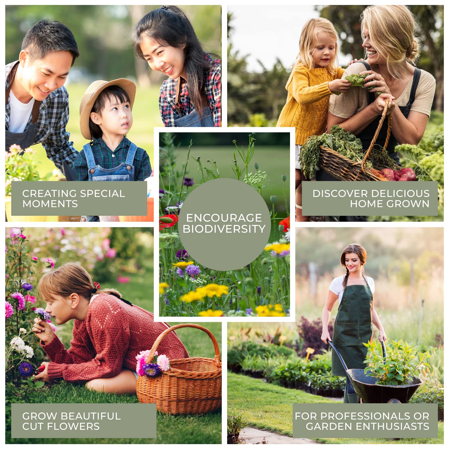 WILDGOOSE sturdy seed container designed for long-lasting garden use.
