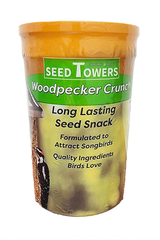 Wildlife Sciences bird seed log tower bundle offers convenient two-pack for bird watching
