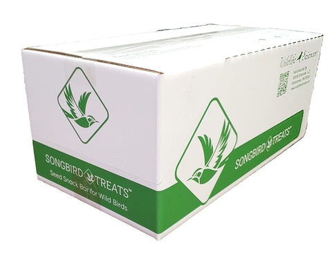 Wildlife Sciences Songbird Treats recyclable packaging supports eco-friendly garden feeding