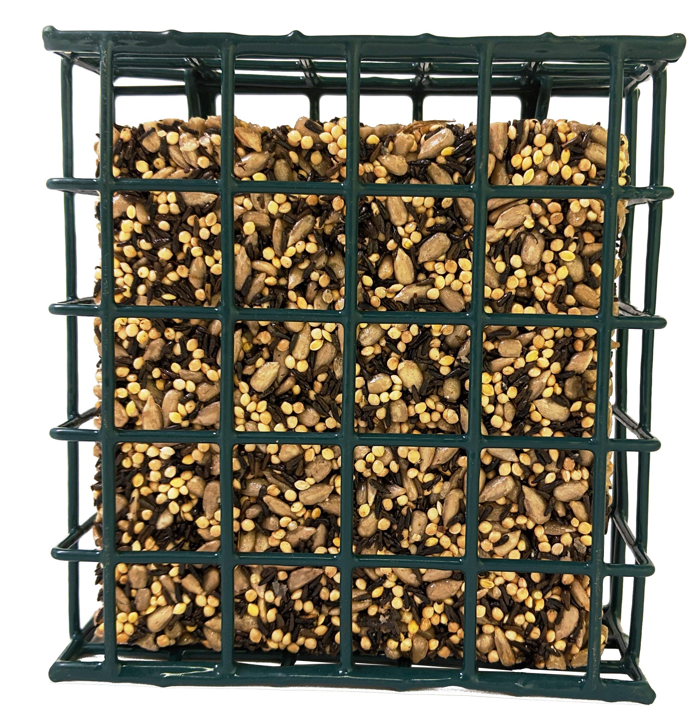 Wildlife Sciences Songbird Treats Seed Bars recyclable packaging supports eco-friendly bird feeding.