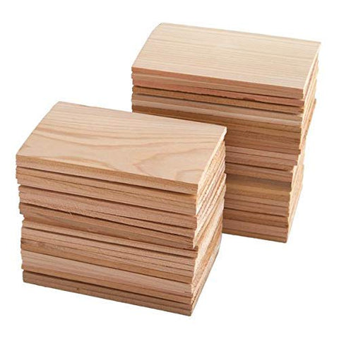 Wildwood Grilling bulk cedar planks in a box for chef-scale prep.