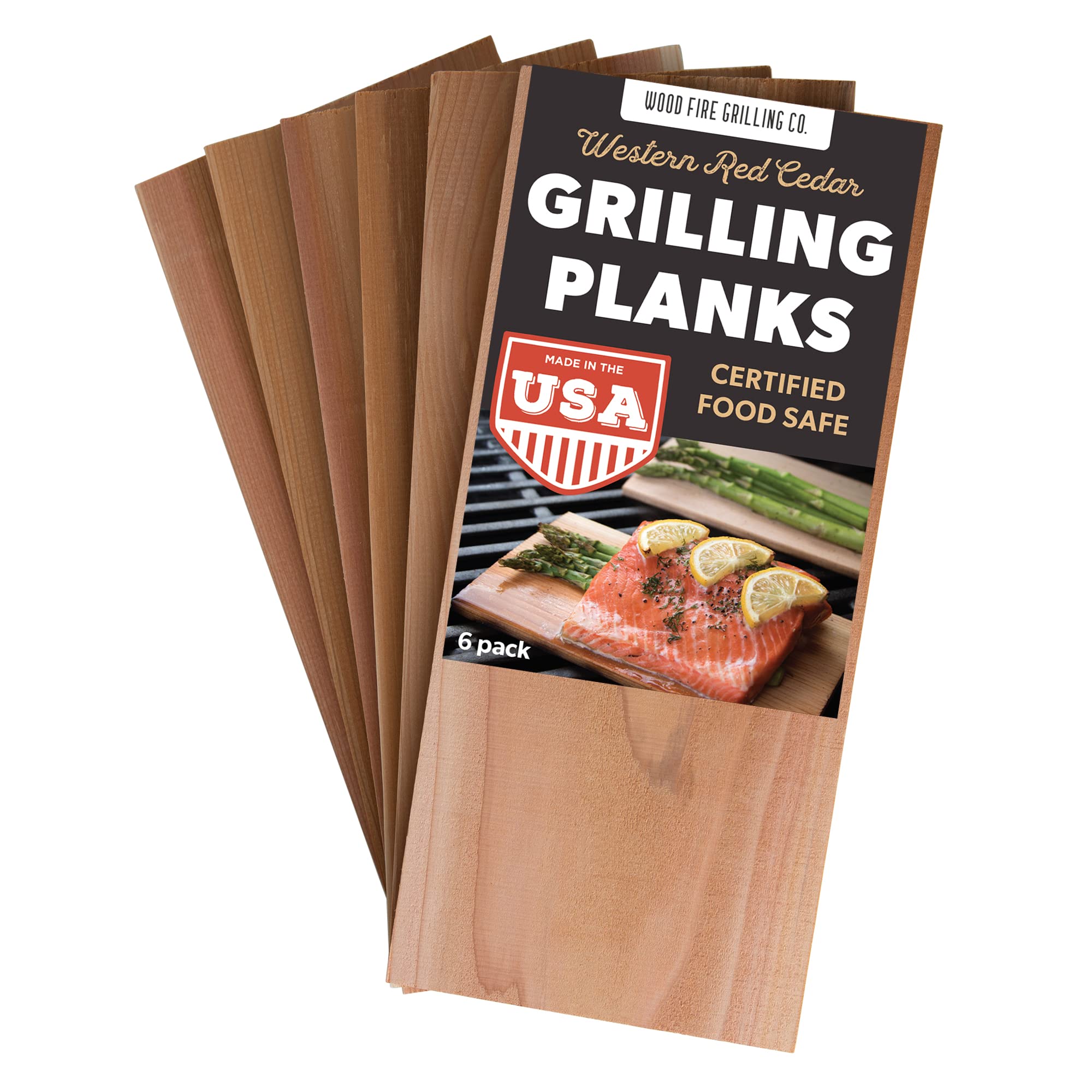 Wildwood Grilling cedar plank salmon for enhanced flavor and moisture