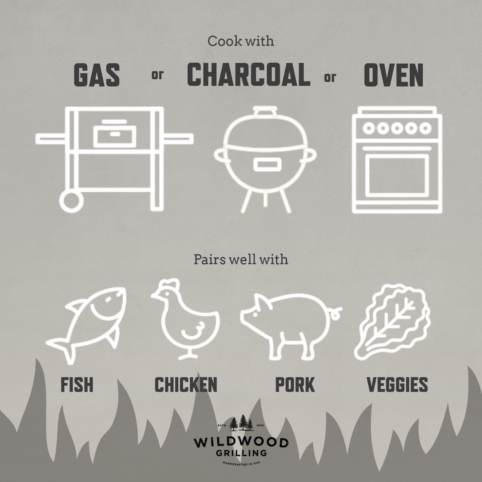 Wildwood Grilling cedar plank produced in a food-safe Idaho facility