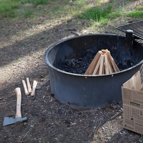 Wildwood Kindling kiln-dried cedar for fast, reliable lighting