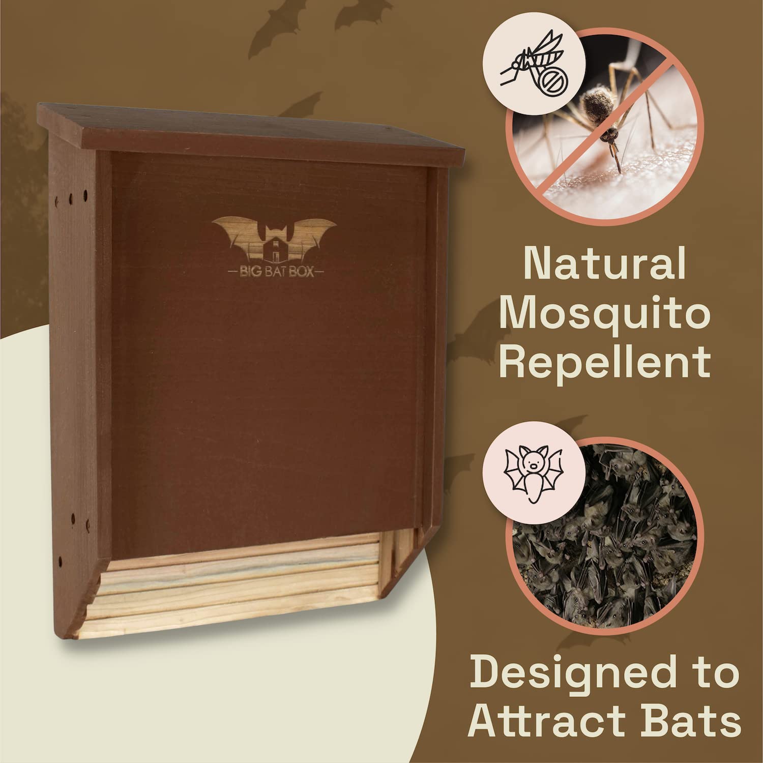 WildYard BIGBATBOX cedar construction highlights durability in weather
