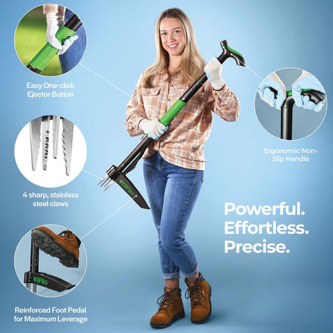 Lightweight rust-resistant aluminum build for daily garden use
