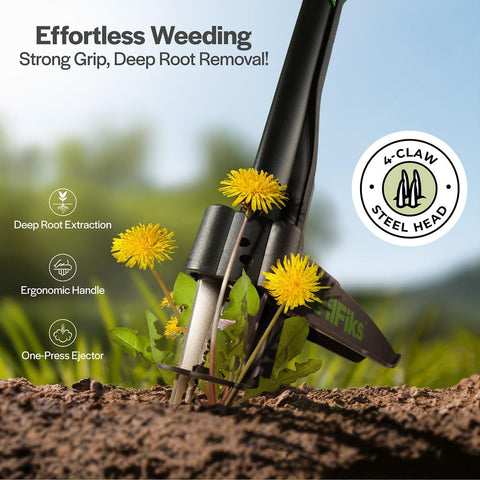 Versatile tool suitable for lawns, beds, and borders