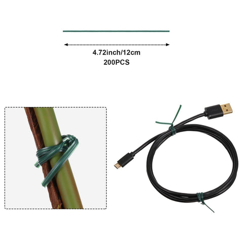 WILLBOND Christmas garden twist tie for wreath provides steady hold on seasonal arrangements.
