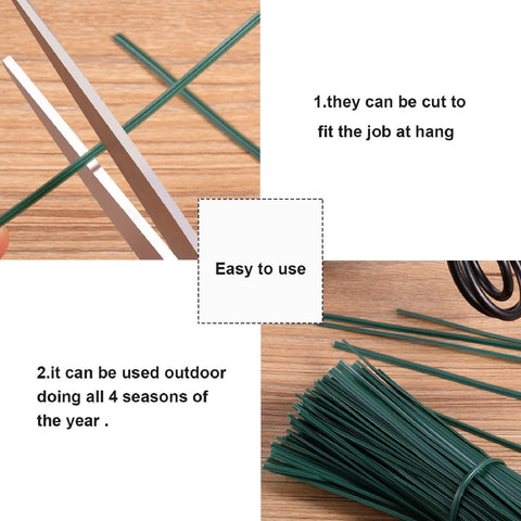 WILLBOND plastic twist tie 12 cm nose-bridge offers dependable plant support and shaping.