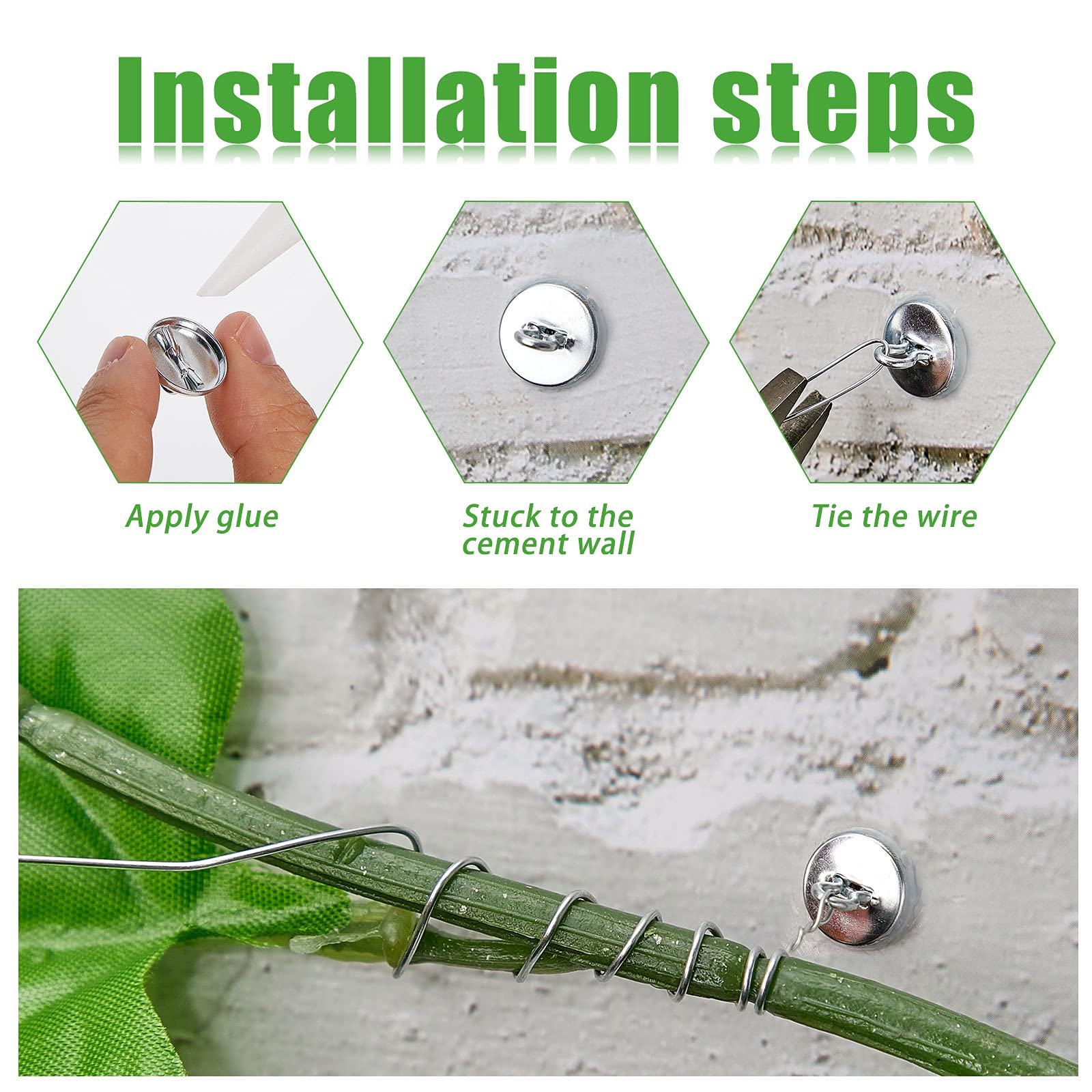 WILLBOND wall clip used to train vines on the wall