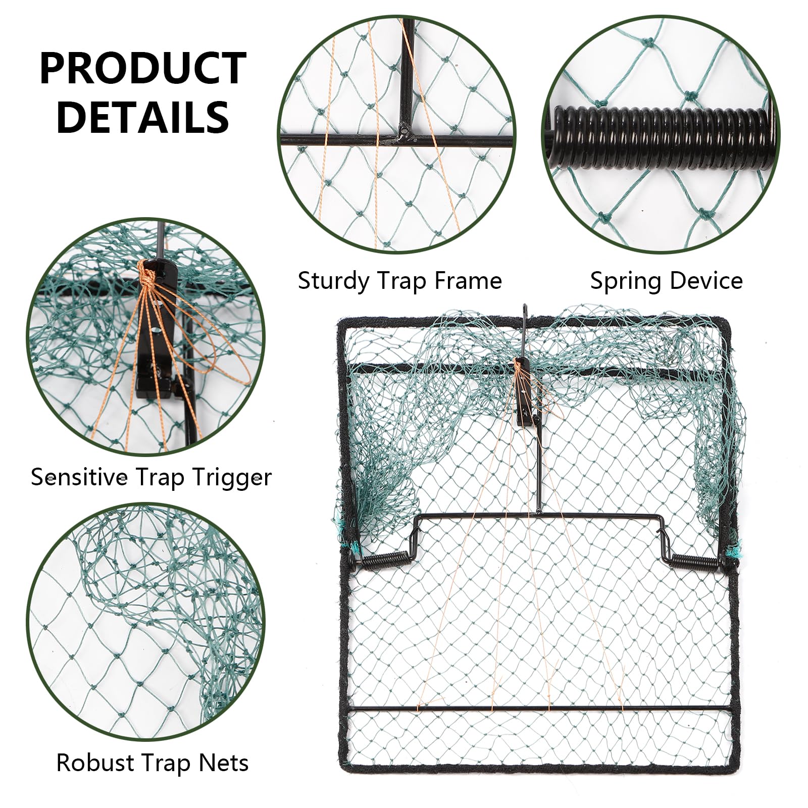WillMesh humane pigeon trap folded for compact storage and quick deployment